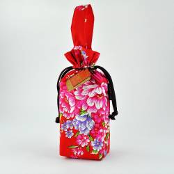 【喜米禮盒】台灣客家花布包 (大力米-1kg)