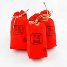 【喜米婚禮小物】300g 袋來幸福 手工喜米包 (脫氧)